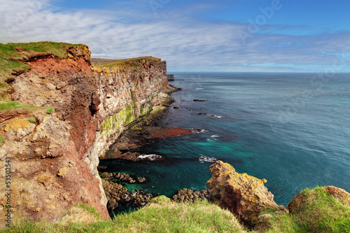Photo: Cliff in Iceland - latrabjarg Cliff in Iceland - latrabjarg