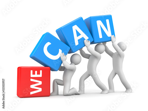 Illustration: We can! We can!