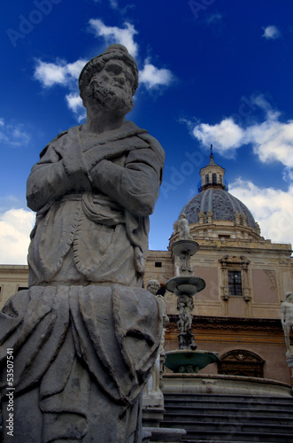 Photo: Palermo,piazza della vergogna Palermo,piazza della vergogna