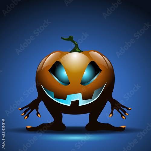 Vector: Halloween background with pumpkins. EPS10 Halloween background with pumpkins. EPS10