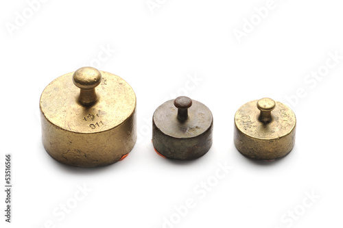 Photo: Three little weights Three little weights