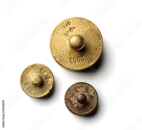 Photo: Three little weights Three little weights