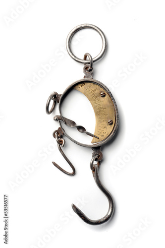 Photo: Retro scales with hook Retro scales with hook