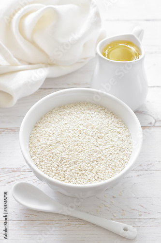 Photo: Sesame oil Sesame oil