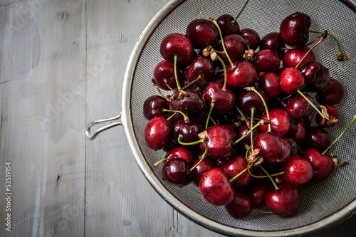 Photo: fresh cherries fresh cherries