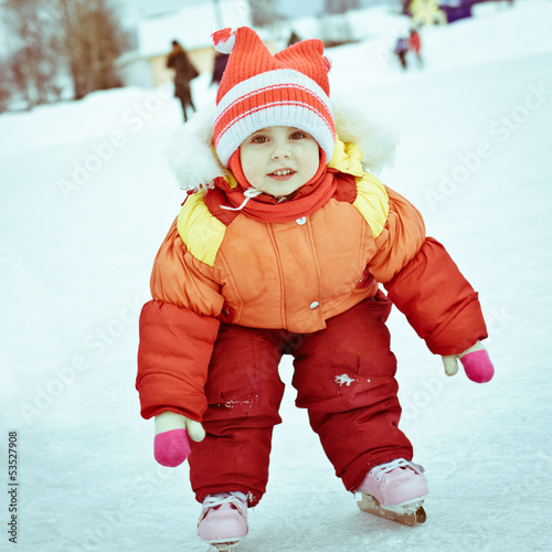 Photo: girl in the skate girl in the skate