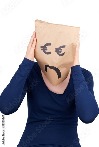 Photo: a desperate euro paper bag a desperate euro paper bag