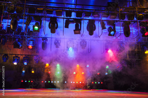 Photo: Theatrical light Theatrical light
