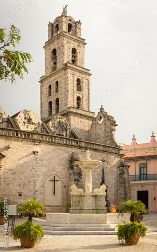 Photo: San Francisco Church and Square in Old Havana San Francisco Church and Square in Old Havana