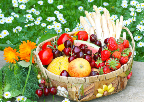 Photo: Erntezeit im Garten Erntezeit im Garten