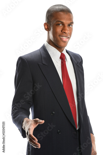 Photo: Young Businessman Offering Handshake Young Businessman Offering Handshake