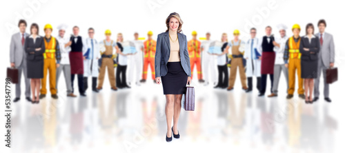 Photo: Business people team. Business people team.