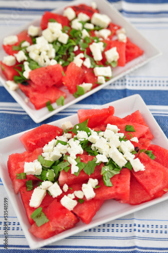 Photo: Wassermelonen Feta Salat Wassermelonen Feta Salat