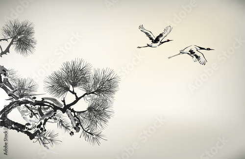 Vector: pine tree pine tree