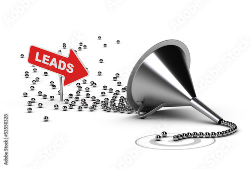 Illustration: Qualifying Sales Leads, Qualified Sales Qualifying Sales Leads, Qualified Sales