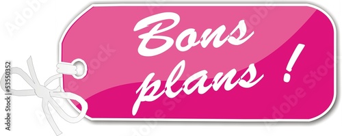 Vector: étiquette bons plans étiquette bons plans