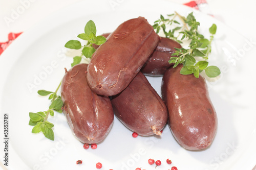 Photo: petits boudins noirs petits boudins noirs