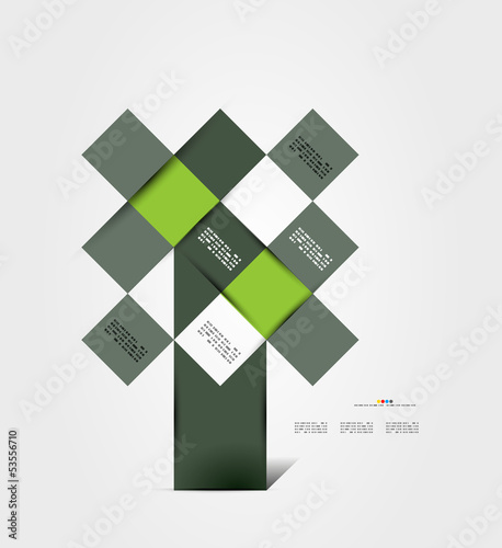 Vector: Modern geometrical abstract template Modern geometrical abstract template