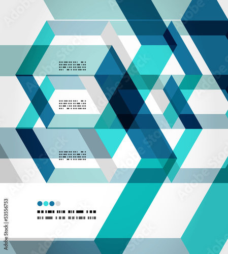 Vector: Modern geometrical abstract template Modern geometrical abstract template