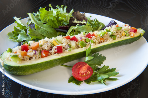 Photo: Stuffed Zucchini Stuffed Zucchini
