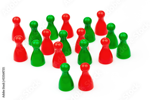 Photo: Rot-grüne Koalitions Regierung Rot-grüne Koalitions Regierung