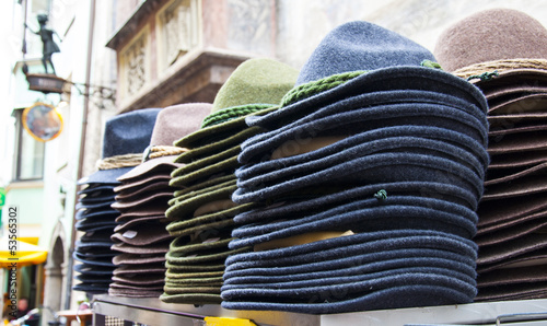 Photo: traditional bavarian hats traditional bavarian hats