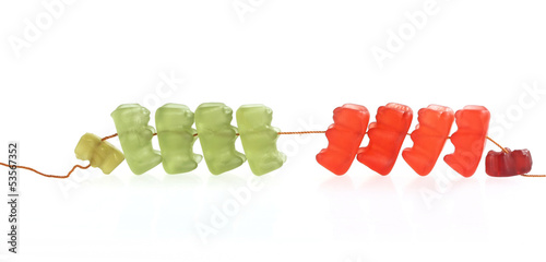Photo: Gummy Bear Story Series - Teamwork and competition Gummy Bear Story Series - Teamwork and competition
