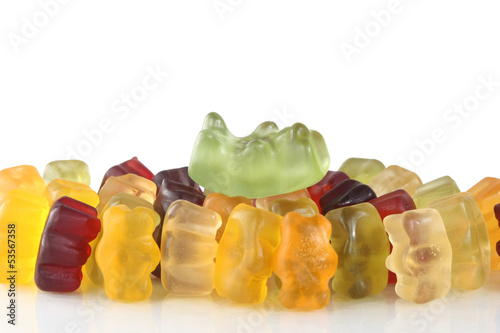 Photo: Gummy bear - crowd surfer by star and fans Gummy bear - crowd surfer by star and fans