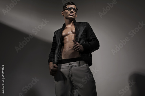 Photo: Sexy man with stylish outfit Sexy man with stylish outfit