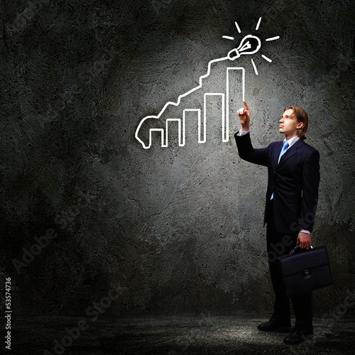 Photo: Businessman in black suit Businessman in black suit
