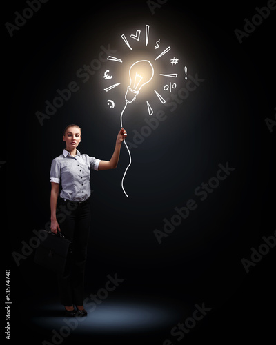 Photo: Attractive businesswoman Attractive businesswoman