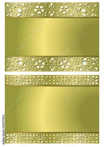 Vector: Gold Hintergrund Gold Hintergrund