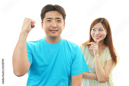 Photo: 笑顔の夫婦 笑顔の夫婦