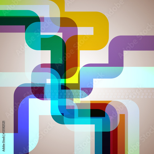 Vector: Abstract pipes background. Abstract pipes background.