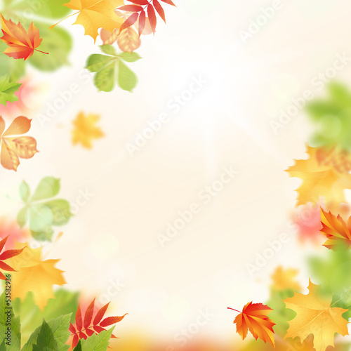 Illustration: herbst hintergrund herbst hintergrund