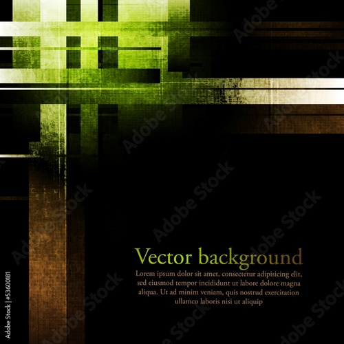Vector: Dark abstract grunge background Dark abstract grunge background