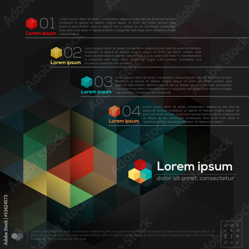 Vector: Geometric Abstract Design Layout Geometric Abstract Design Layout