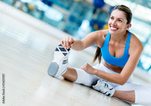 Photo: Woman at the gym Woman at the gym