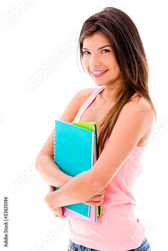 Photo: Happy female student Happy female student
