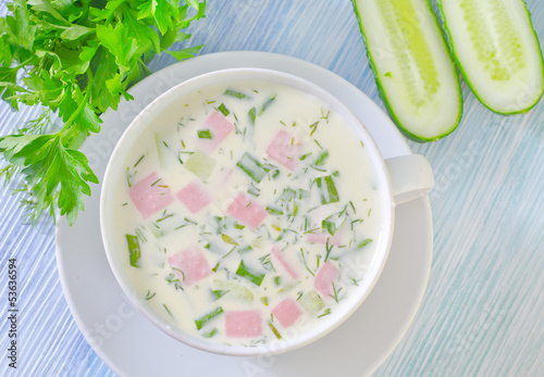 Photo: cold soup cold soup