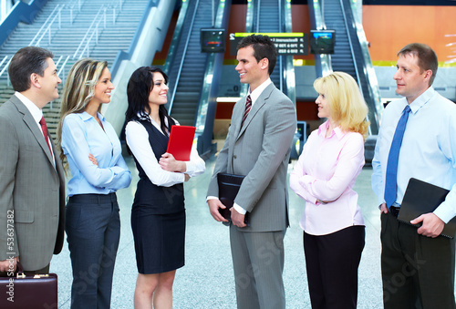 Photo: Business team. Business team.