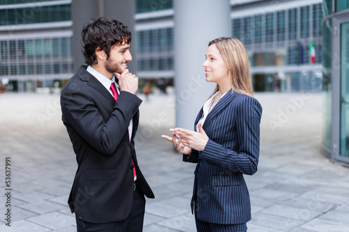 Photo: Business people discussing Business people discussing