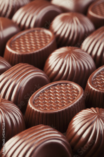 Photo: Chocolate pralines Chocolate pralines