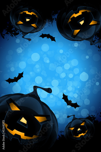 Vector: Grunge Background for Halloween Party Grunge Background for Halloween Party