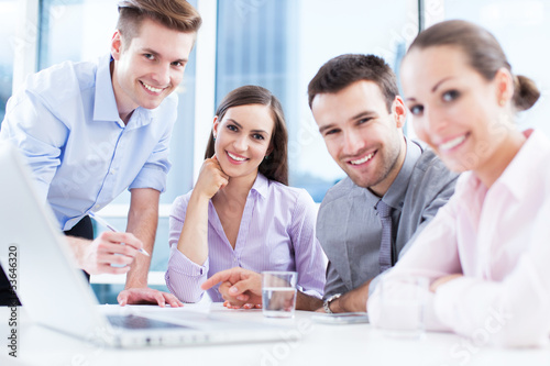 Photo: Business team at the office Business team at the office