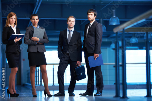 Photo: Elegant business people Elegant business people