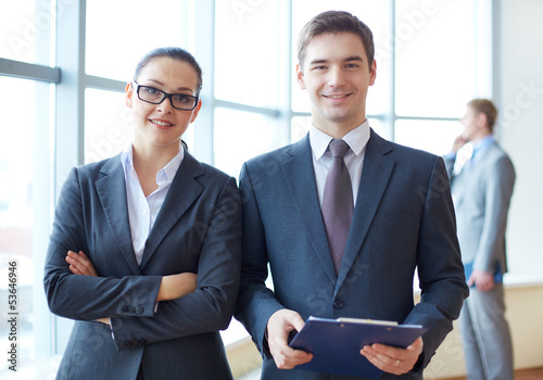 Photo: Business partners Business partners