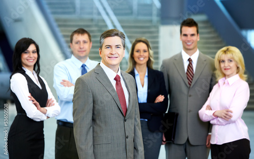 Photo: Business team. Business team.