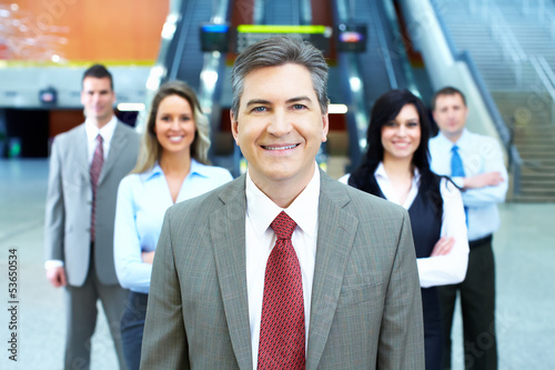 Photo: Business team. Business team.