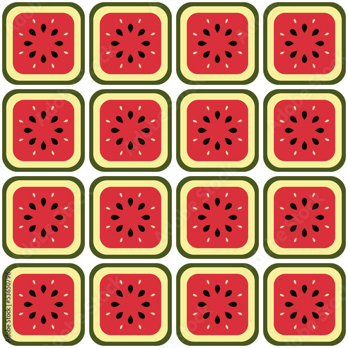 Vector: seamless melon pattern seamless melon pattern